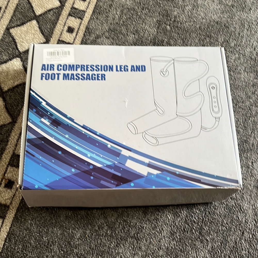 Aquapro Air Leg and Foot Massager with 2000mA Rechargeable Battery